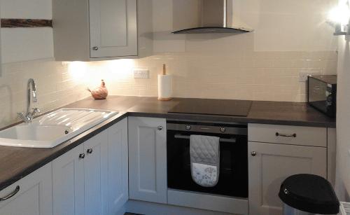 Modern newly fitted kitchen