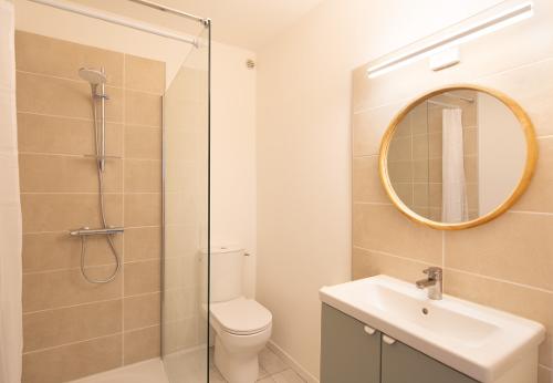 The shower room